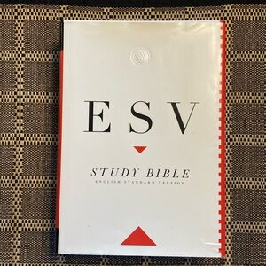 ESV English Standard Version Study Bible Hardback Brand New